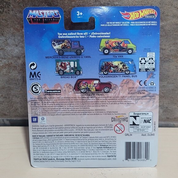 Hot Wheels Premium Pop Culture 1970s Van Masters of the Universe Skeletor 2020 - Picture 2 of 9